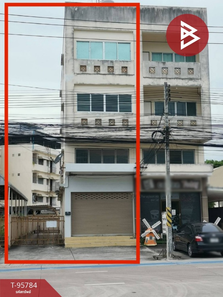 For SaleShop HousePattaya, Bangsaen, Chonburi : Commercial building for sale, 3.5 floors, area 56.2 sq m, Sriracha, Chonburi