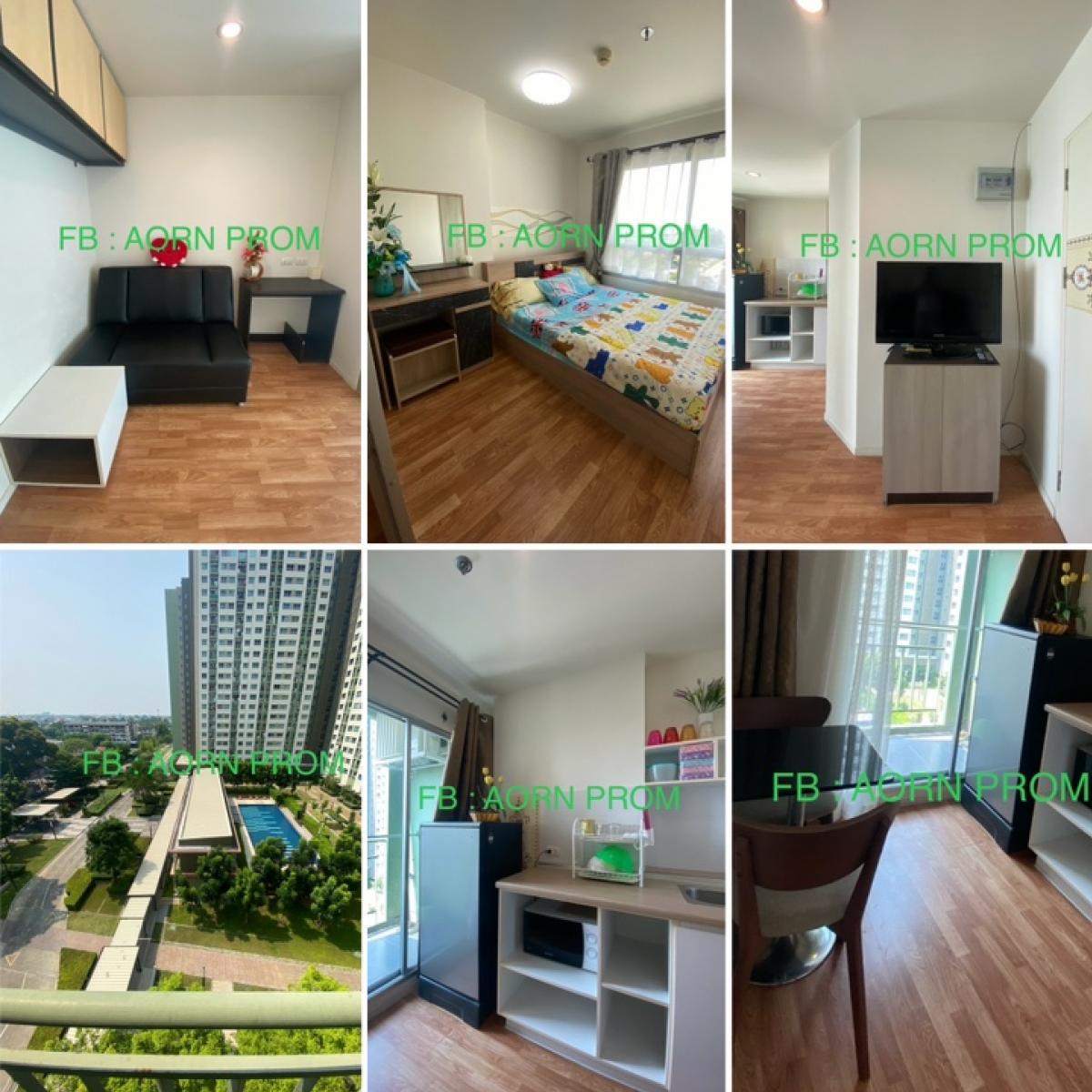 For SaleCondoBang kae, Phetkasem : For sale cheap, Lumpini Park Phetkasem 98, large room, Building B, swimming pool view, balcony facing north, very new room, previously rented for only a year, everything included as shown in the picture, selling with tenant.