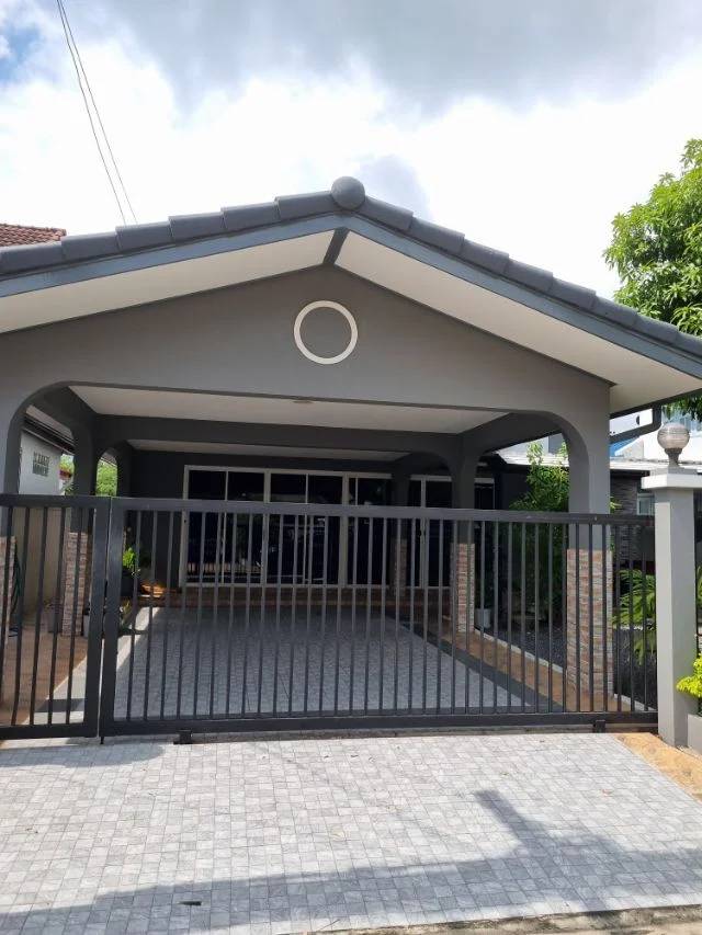 For RentTownhouseSeri Thai, Ramkhamhaeng Nida : ⚡ For rent, 2-storey detached house, Soi Ramkhamhaeng 112, size 60 sq m. ⚡