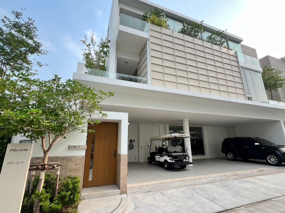 For SaleHouseRama9, Petchburi, RCA : 🏡Noble Terra Rama 9 - Ekkamai✨3-storey detached house, size 498 sq m., 74 sq m., starting at 63.3 MB. Contact to make an appointment to view Tel.0922635410 (Earth)