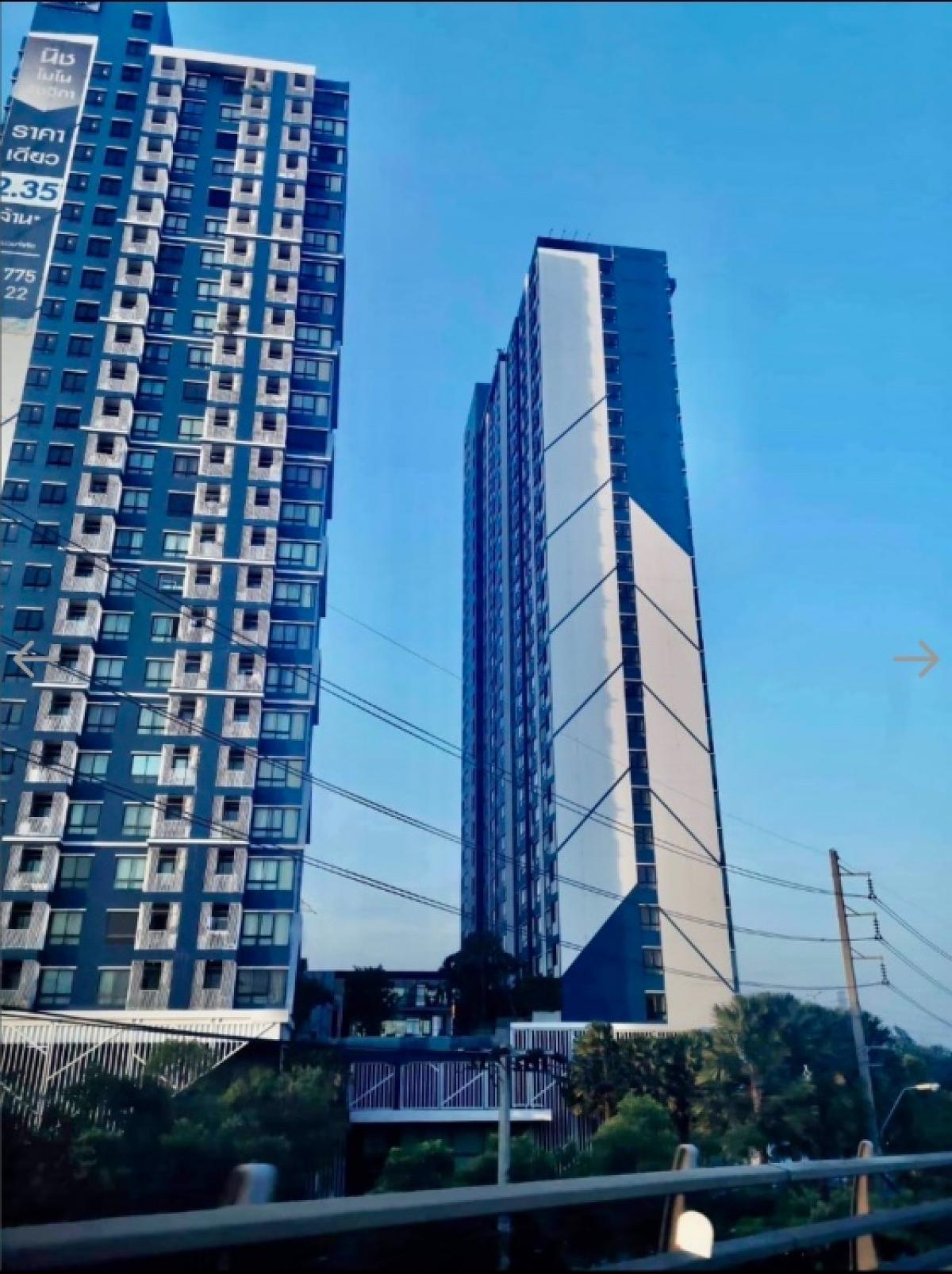 For SaleCondoKasetsart, Ratchayothin : Condo for sale, The Niche Mono Ratchavipa, Building B, 23rd floor, cheap price, owner sells himself