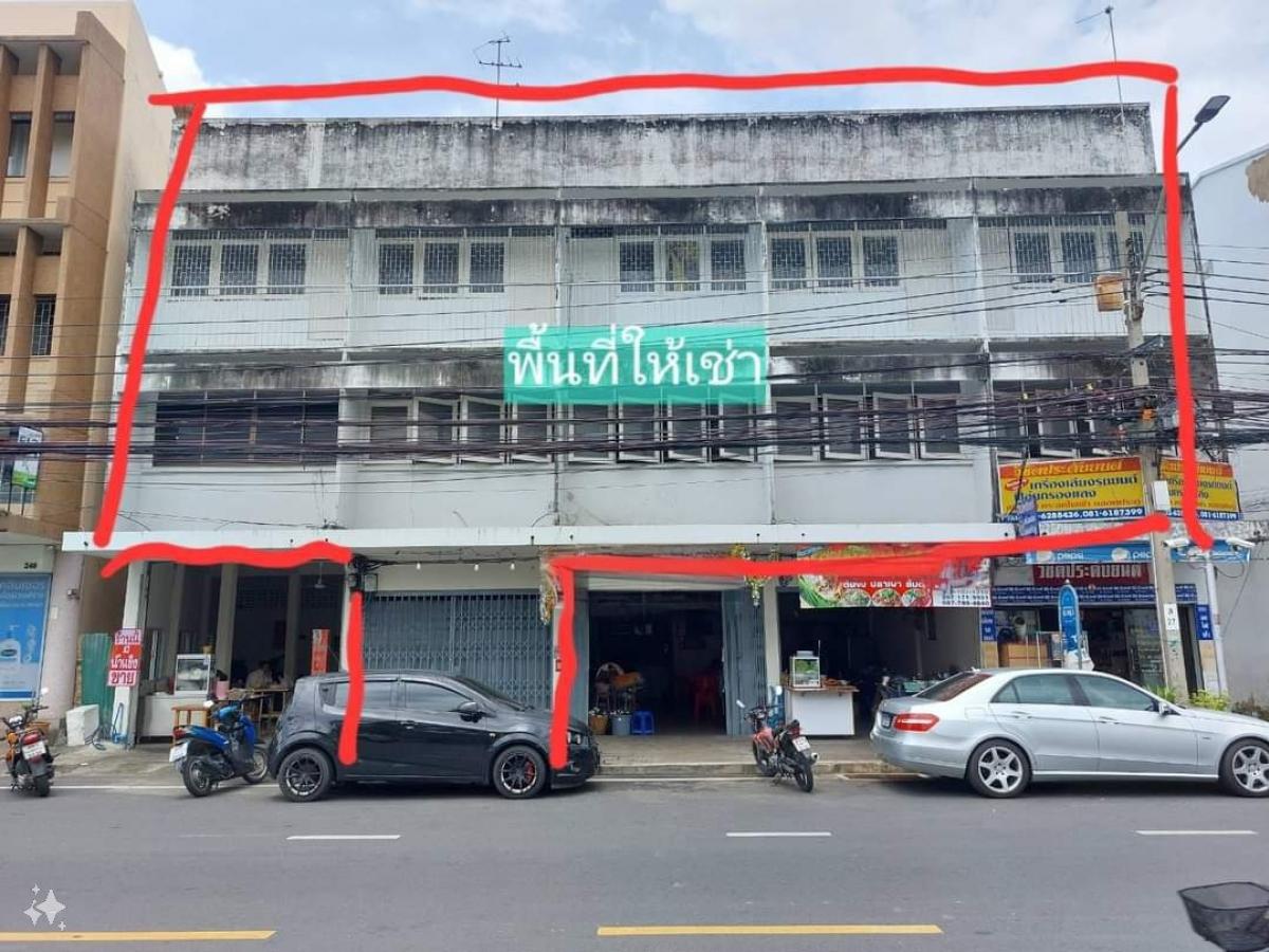 For RentShop HouseRama 8, Samsen, Ratchawat : For rent: 5-unit building on the roadside, suitable for business.