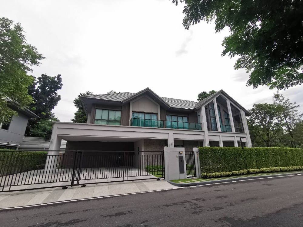 For SaleHouseRama5, Ratchapruek, Bangkruai : For sale: Luxury Nordic style house, Bangkok Boulevard Signature, Rama 5, 4 bedrooms, 5 bathrooms, 4 parking spaces, fully furnished, area 138 sq m.