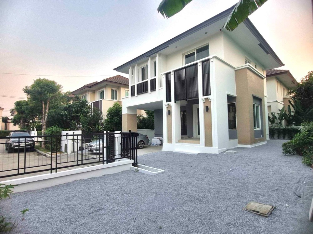 For SaleHouseRama5, Ratchapruek, Bangkruai : Detached house for Sale, The City Rama 5 – Ratchapruek 2, near Central Pinklao, near MRT Purple line