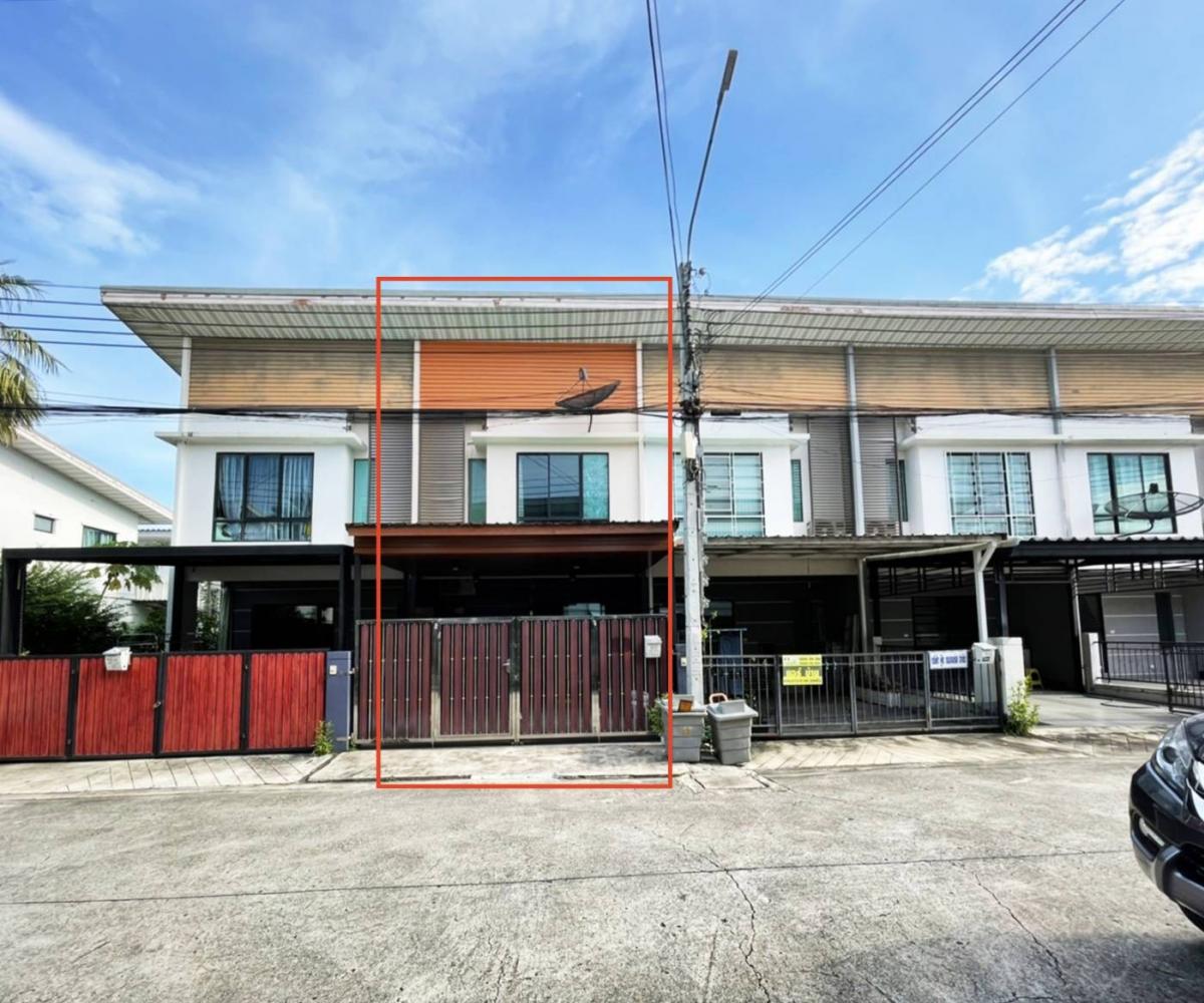 For RentHouseBangna, Bearing, Lasalle : Rent a townhome modified villa Bangna (Soi ABA), near ABAC University, Bang Na 13,500 baht/month Beautiful house ready