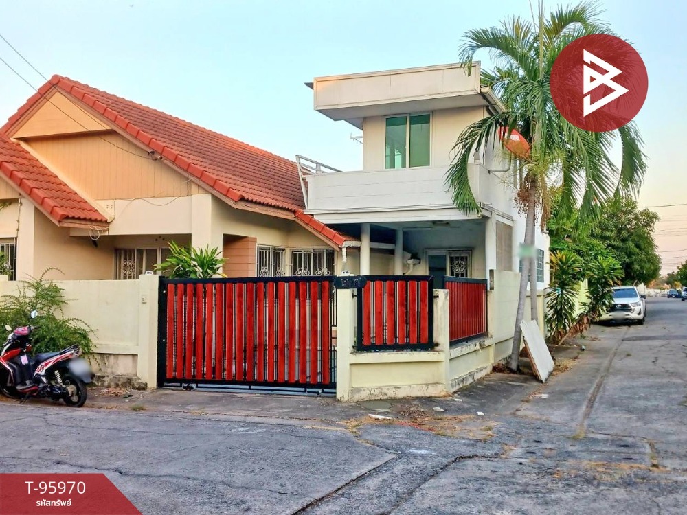 For SaleHouseMin Buri, Romklao : Single house for sale, Phetsiri Place Village, Suwinthawong-Suvarnabhumi, Bangkok