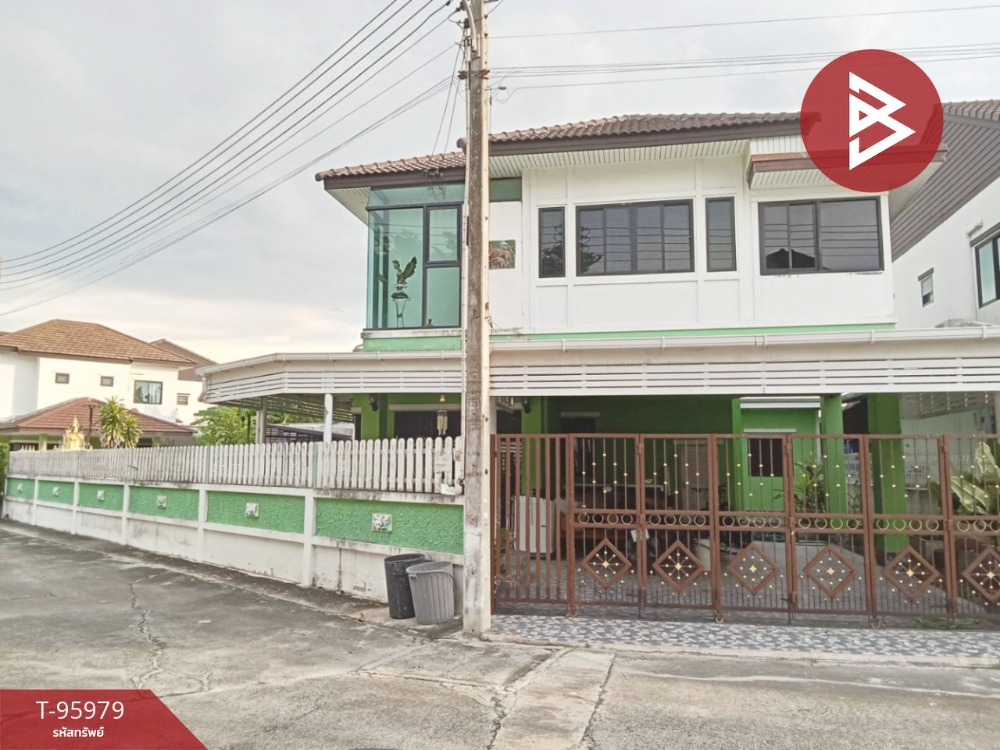 For SaleHousePattaya, Bangsaen, Chonburi : Corner house for sale, Panaview Village 5, Chonburi (Panaview5), Chonburi