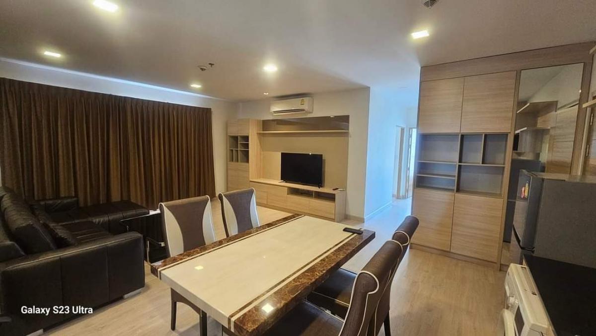 For RentCondoPattaya, Bangsaen, Chonburi : Rare corner room, 360 degree sea view, not often available, 2 bedrooms, 2 bathrooms, 72 sq m. in the heart of Chonburi, never rented out, corner room, sea view, Casa Luna Mesto Condo, next to Central Chonburi, sea view, corner room, very hard to find for 