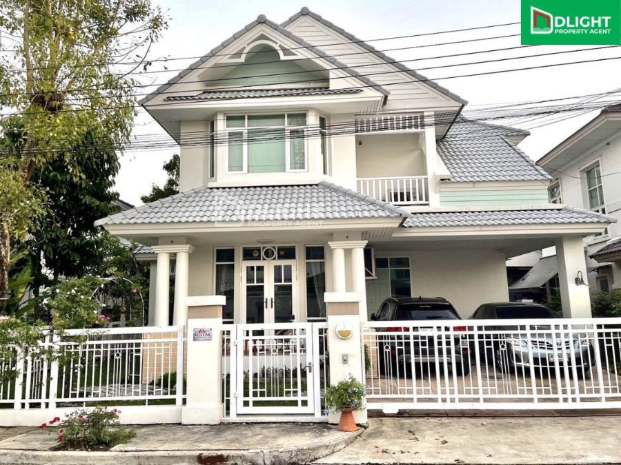 For SaleHouseNawamin, Ramindra : 2-storey detached house, Bangkok Boulevard, Ratchada-Ram Intra, 63.7 sq m, 235 sq m, 3 bedrooms, 4 bathrooms, parking for 2 cars, 12.5 million baht