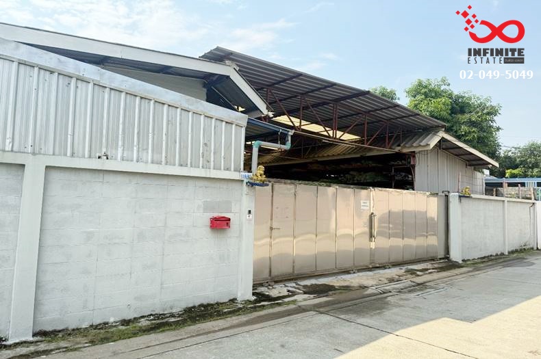 For SaleWarehouseNonthaburi, Bang Yai, Bangbuathong : Warehouse for sale with office, area 84 square wah, Ratchadaphisek Road, Soi Nonthaburi 8, Nonthaburi