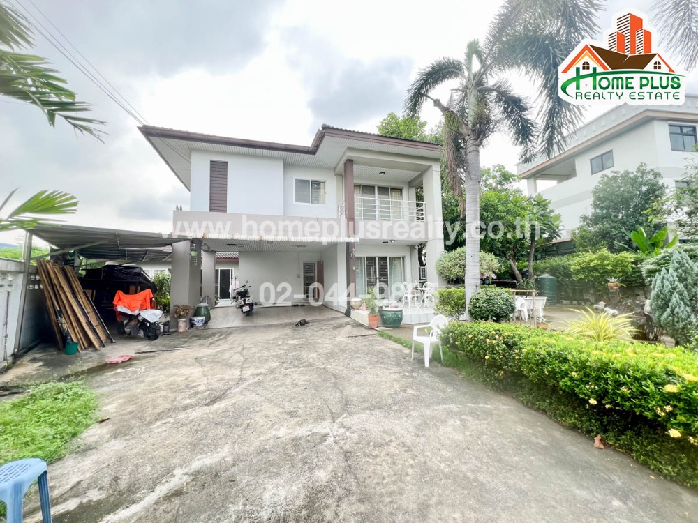 For SaleHouseNawamin, Ramindra : 2-storey detached house, Soi Ram Intra 77 (near BTS Khu Bon station)