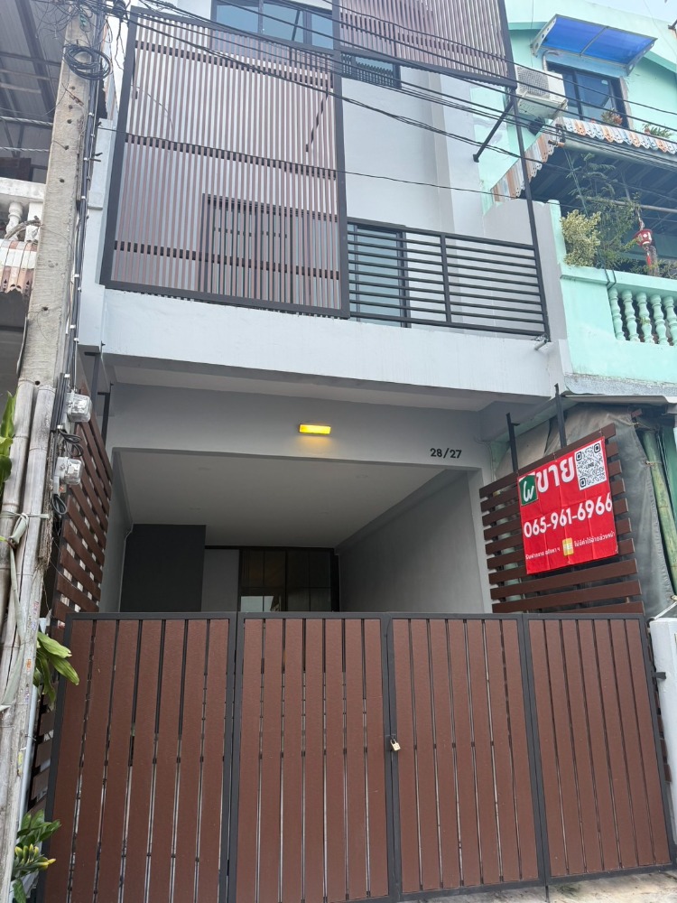 For SaleTownhouseRathburana, Suksawat : 🏡💥Selling a 3-storey townhouse, Mitmaitri Village (Newly renovated, Modern Loft style), Pracha Uthit 54💥🏡