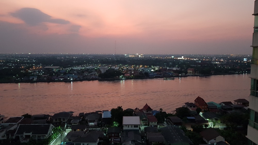 For RentCondoRattanathibet, Sanambinna : AR002 For rent 2 bedroom with Fully River view@ LUMPINI VILLE PUBULSONGKRAM