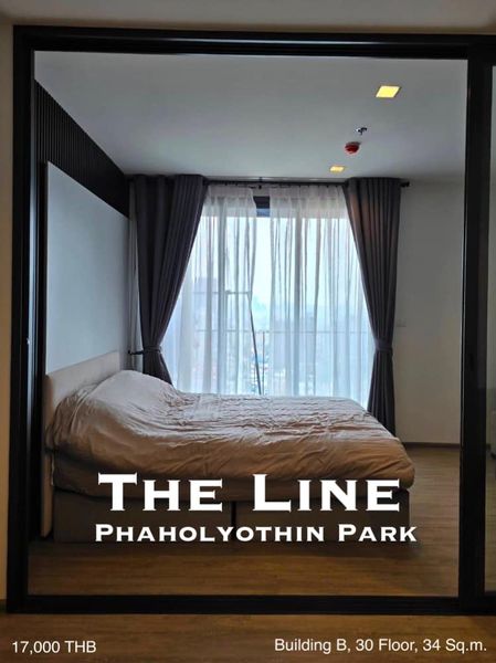 For RentCondoLadprao, Central Ladprao : 🎉 For rent THE LINE Phahonyothin Park, new condo in the heart of Lat Phrao 5-way intersection, new room