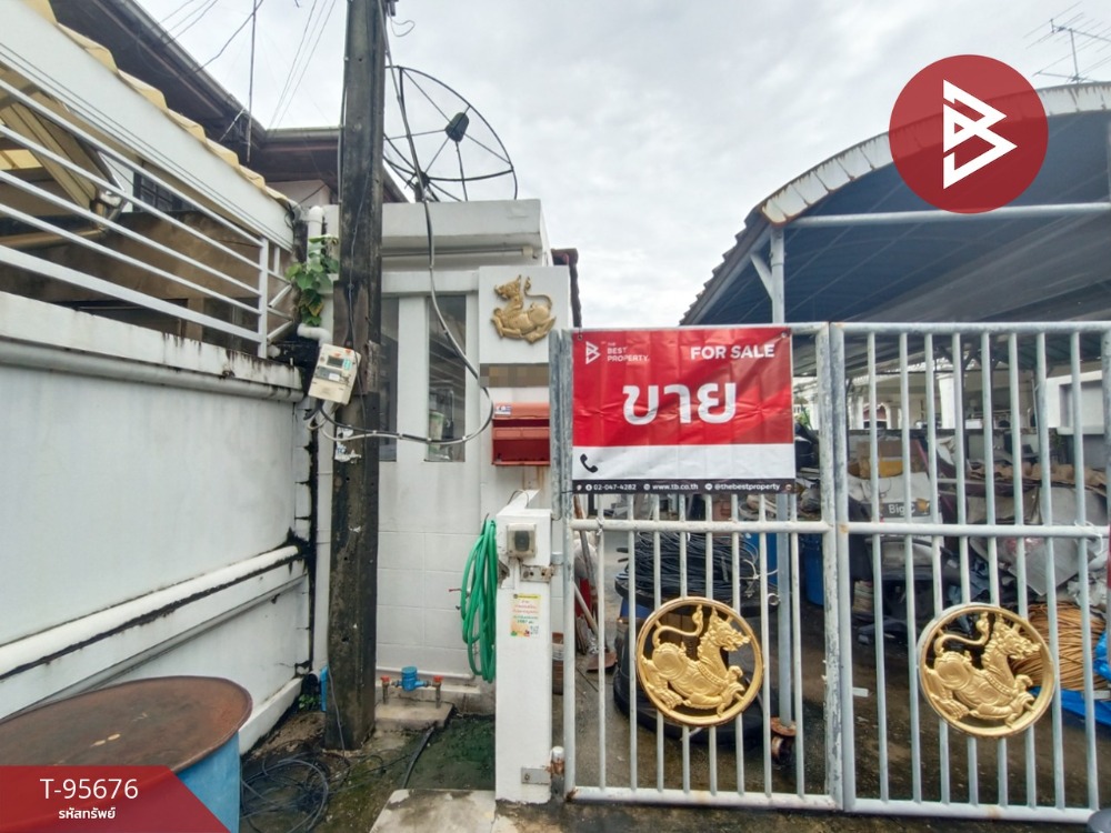 For SaleHouseNonthaburi, Bang Yai, Bangbuathong : Single house for sale, Sarawan Ville Village, Pak Kret, Nonthaburi