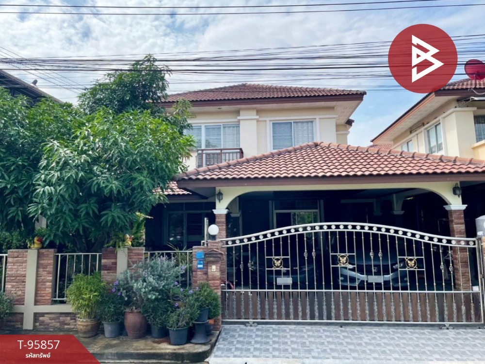 For SaleHouseChachoengsao : Single house for sale, Srithepthai Village, Bangpakong (Srithepthai 1 Bangpakong), Chachoengsao, ready to move in