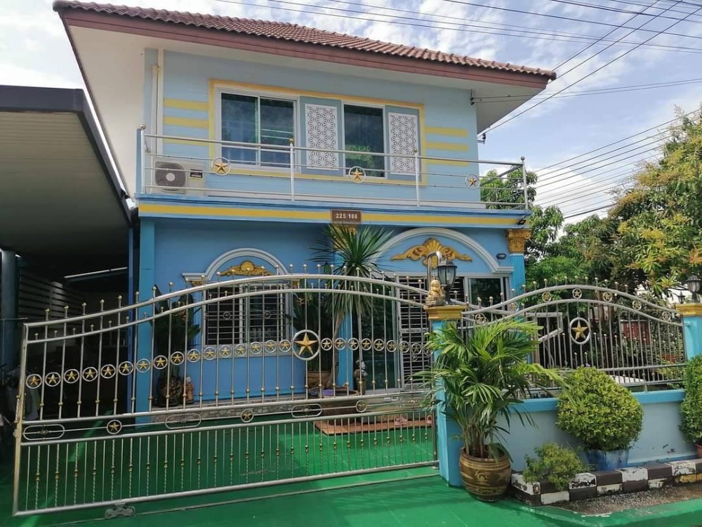 For RentHouseRama 2, Bang Khun Thian : Single house for rent in Sinthavee Green Ville Village 2