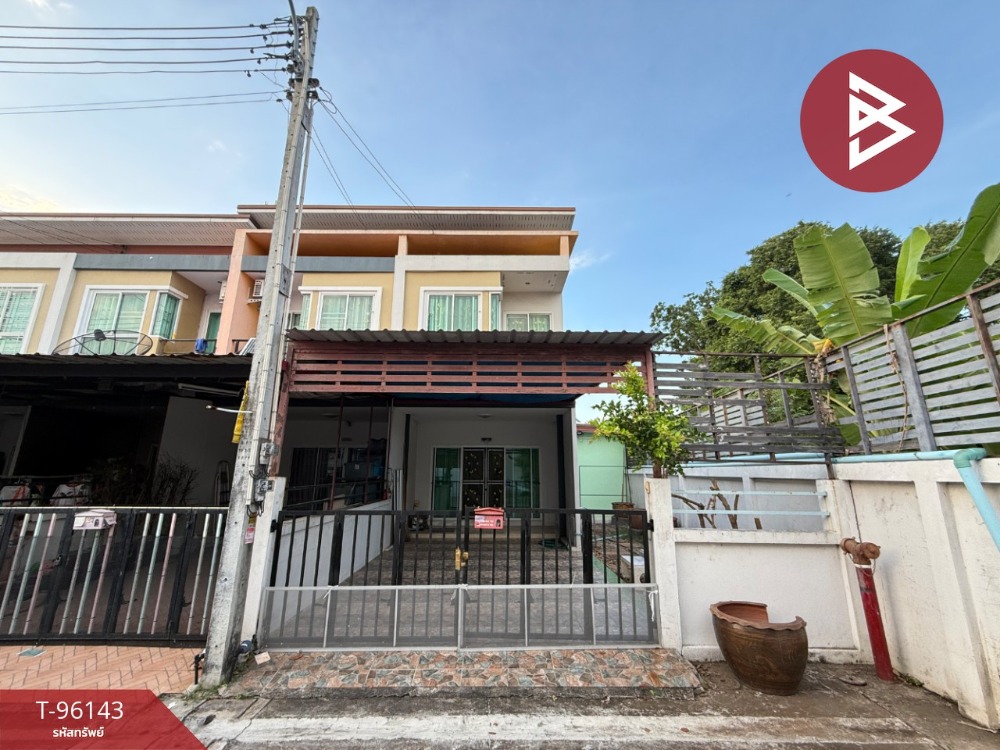 For SaleTownhousePattaya, Bangsaen, Chonburi : Townhouse for sale, The Perfect Patio Village, Mit Samphan, Chonburi