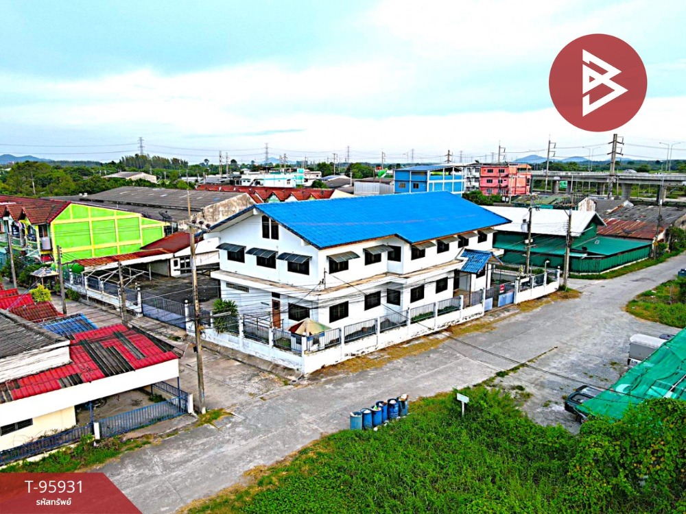 For SaleOfficePattaya, Bangsaen, Chonburi : Office for sale with land, area 3 ngan 22 sq w, Soi Nong Chak 1/5, Chonburi, near the main road