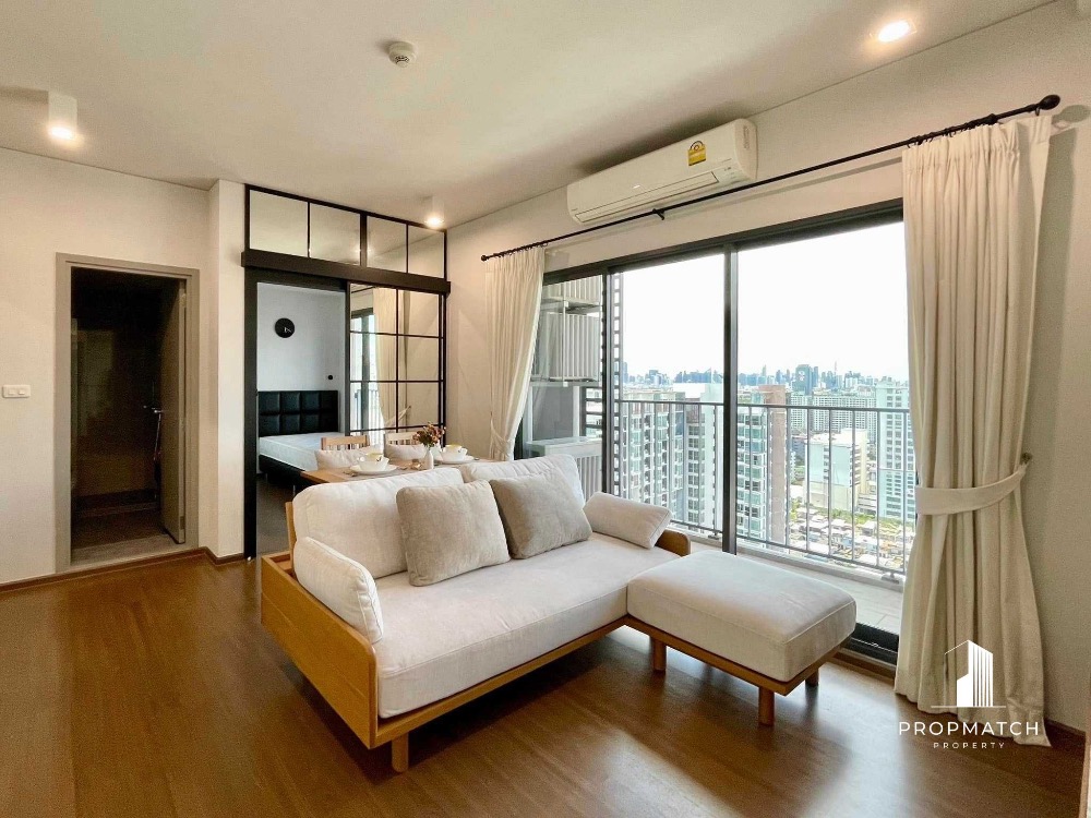 For SaleCondoSapankwai,Jatujak : ✨Wow price, super cool decorated room✨ Ideo Phahol-Jatujak (2 bedrooms, 69 sq m.) High floor, great view, price only 7.9 million baht. Tel.0981315848 @propmatch