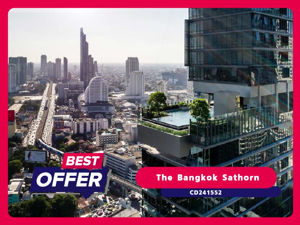 For RentCondoSathorn, Narathiwat : The Bangkok Sathorn 🎀 Condo on Sathorn Road, near BTS Surasak