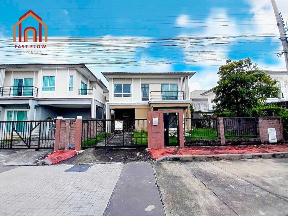 For SaleHouseNonthaburi, Bang Yai, Bangbuathong : Single house for sale, The Plant Resort project, Rama 5, near Kanchanaphisek Road, cheapest in the project, on the main road in front of the project, near the clubhouse, built-in kitchen extension