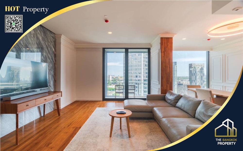 For SaleCondoSukhumvit, Asoke, Thonglor : For sale: Laviq Sukhumvit 57, luxury condo, private in the heart of Thonglor, 2 bedrooms, 3 bathrooms, top floor, fully furnished, near BTS Thonglor