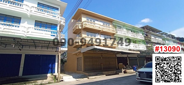 For RentShophousePhutthamonthon, Salaya : For rent: Commercial building, corner room, 3 floors, 2 buildings, Phutthamonthon Sai 3