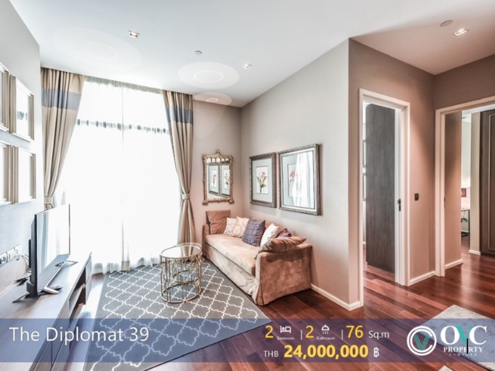 For SaleCondoSukhumvit, Asoke, Thonglor : Ready for Sale @ The Diplomat 39 ( BTS Phrom Phong)