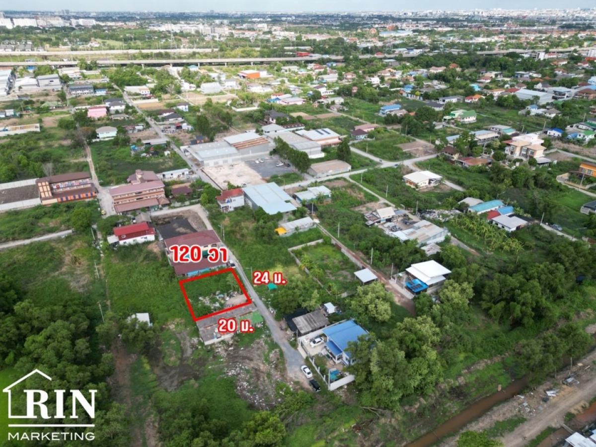 For SaleLandVipawadee, Don Mueang, Lak Si : 📣Land for sale very cheap!!! 120 sq.wa., front of the plot #south #Soi Ruamsuk 5/29 #new house #Pathum Thani city