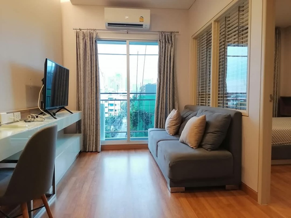 For RentCondoSapankwai,Jatujak : 🚩Lumpini Park Vibhavadi Chatuchak, very beautiful room, 1 bedroom, 1 bathroom, large common area, near BTS Mo Chit🚩