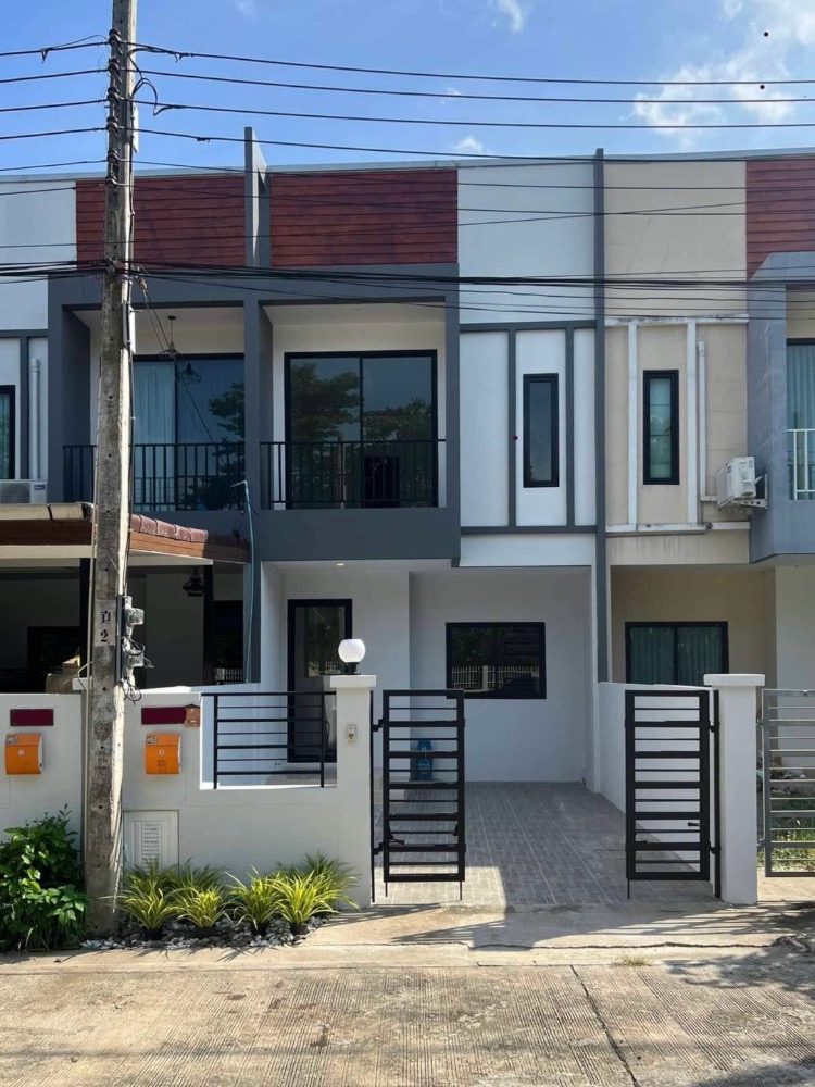 For SaleTownhouseVipawadee, Don Mueang, Lak Si : Townhome Don Mueang, Thet Ratchan, clear view, newly renovated, ready to move in, Merit Grand Don Mueang