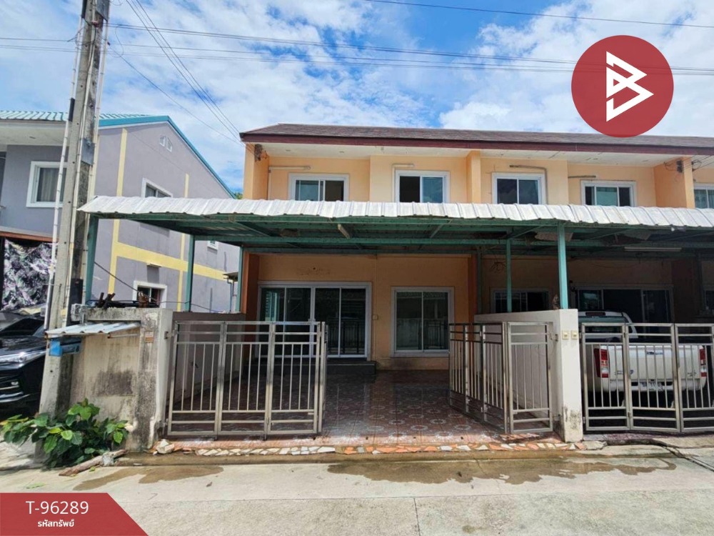 For SaleTownhomeRayong : Townhouse for sale, 2 floors, Sa-at Phatthana Road, area 32.7 sq m, Cheing Nein, Rayong