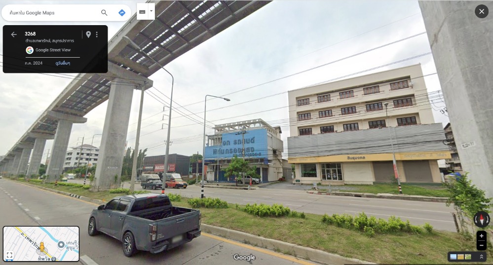 For RentOfficeSamut Prakan,Samrong : For rent: office, warehouse, building, vacant space, parking lot, Theparak, Km.1, Samrong, Samut Prakan, near BTS Thephawan