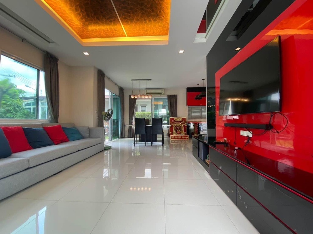 For RentHousePathum Thani,Rangsit, Thammasat : For rent/sale: Habitia Bond Village, Ratchaphruek 345, fully furnished, near Robinson Ratchaphruek, SISB Nonthaburi and DBS Ratchaphruek