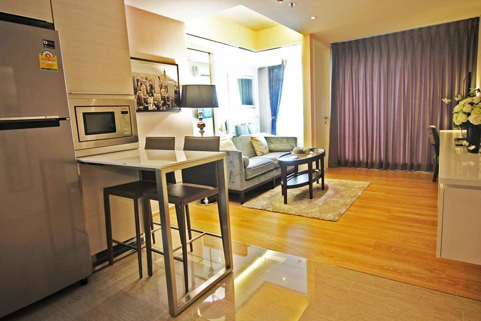 For RentCondoSukhumvit, Asoke, Thonglor : Condo for rent H Sukhumvit 43, 40 sq m., near BTS Phrom Phong