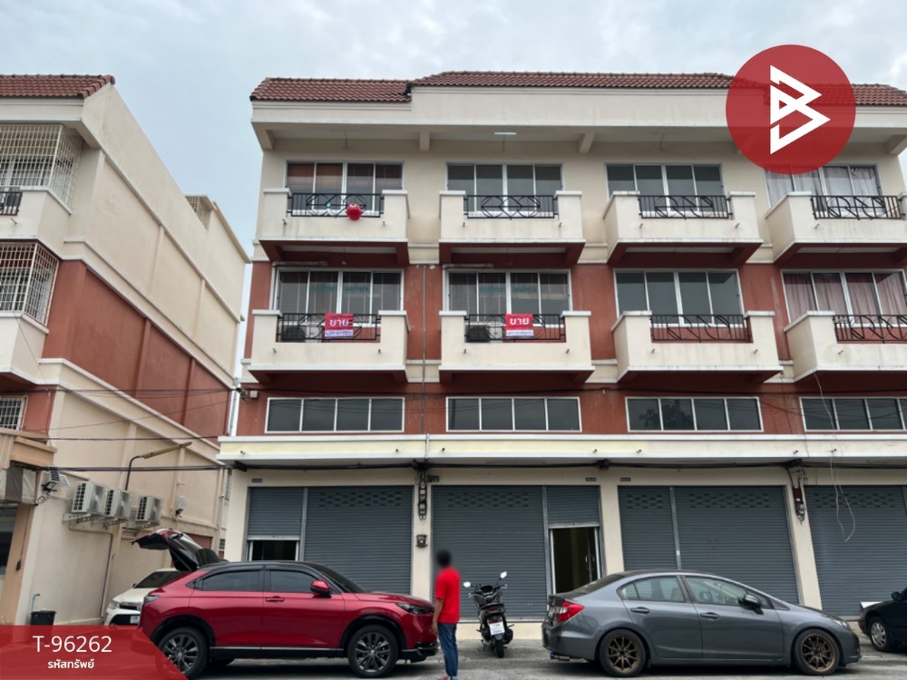 For SaleShophouseSamut Prakan,Samrong : For sale: 3 and a half storey commercial building, 2 units, Traphrungreung City Village, Samut Prakan, ready to move in. Project: Traphrungreung City Village, Samut Prakan