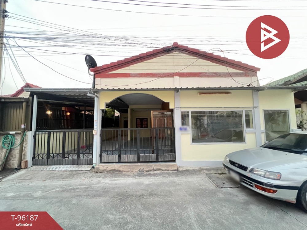 For SaleHousePattaya, Bangsaen, Chonburi : Single house for sale with tenant, Manirat Village Phase 1, Ban Bueng, Chonburi