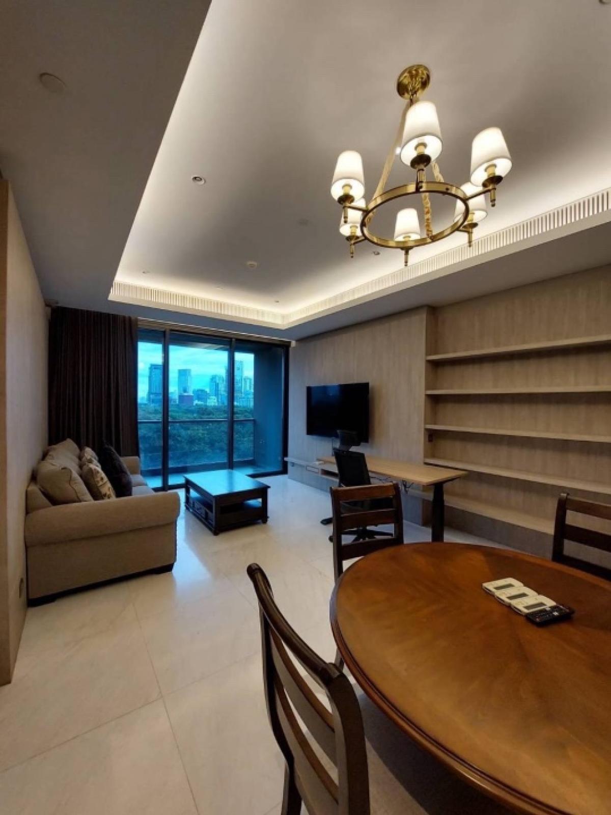 For RentCondoWitthayu, Chidlom, Langsuan, Ploenchit : 🔥🔥Hot Price🔥Super VIP🎉Sinthorn Tonson Ultimate room size 106 sq.m. 2 bedrooms 3 bathrooms, perfectly built-in, ready to move in🛋️🛋️