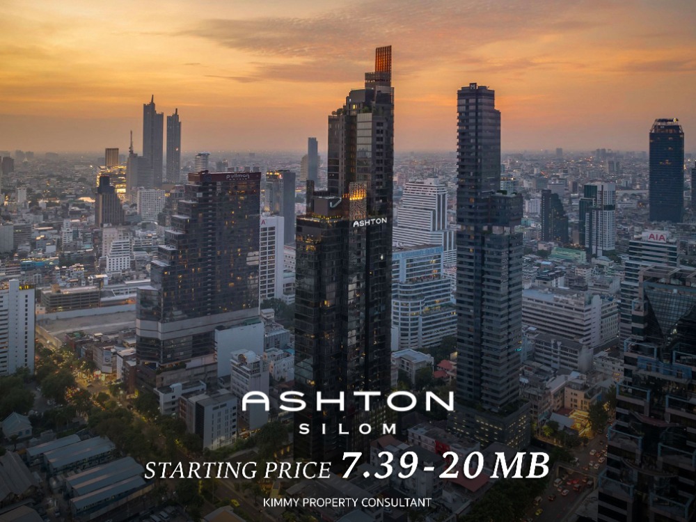 For SaleCondoSilom, Saladaeng, Bangrak : Ashton Silom - Ashton Silom by Sales Department from Ananda For more information or to make an appointment to visit the project, contact 093-962-5994 (KIM)