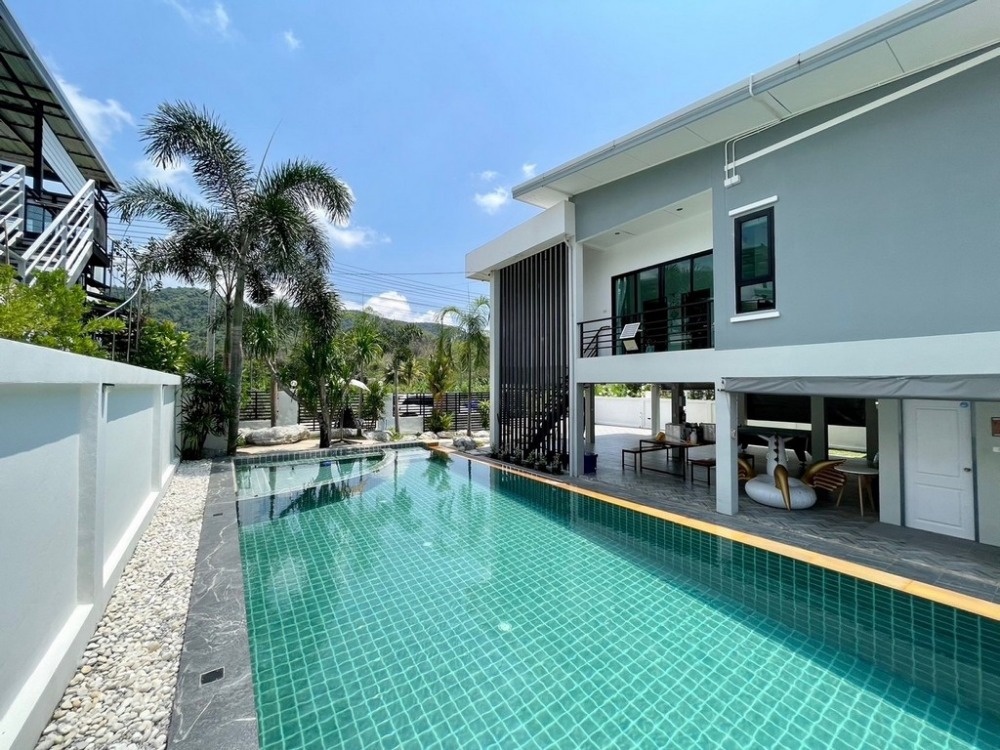 For SalePattaya, Bangsaen, Chonburi : For sale: Pool villa Bangsaray by Amornrat Hill, Village No. 7, Road 332, Bangsaray Subdistrict, Sattahip District, Chonburi, near U-Tapao Airport, only 20 minutes.