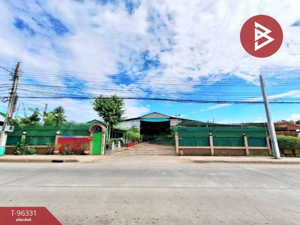 For SaleWarehouseYothinpattana,CDC : Warehouse for sale with single house, Soi Wat Sukjai 13, area 1 rai 19 sq m, Khlong Sam Wa, Bangkok