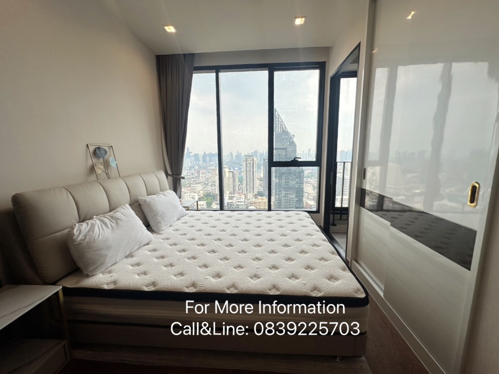 For RentCondoAri,Anusaowaree : 0 meters BTS, new room for rent, IDEO Q VICTORY condo, 1 bedroom, 25,000, beautifully decorated, complete with furniture and appliances, plus free parking! Make an appointment to see the actual room every day. 0839225703