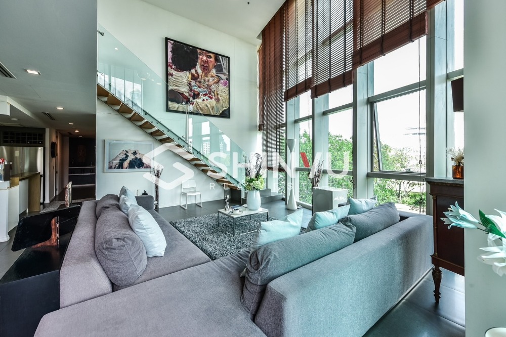 For SaleCondoWongwianyai, Charoennakor : For sale: Duplex 4 bedroom room, 51.5 million ✨ The River Condominium ✨ near Chao Phraya River and Icon Siam [SHN00389]