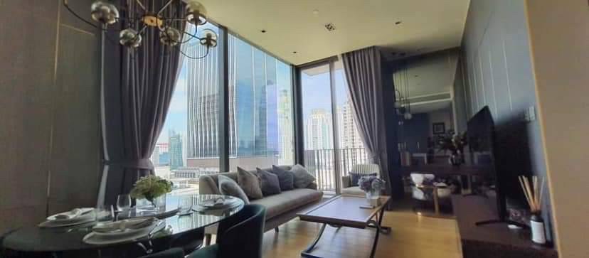 For RentCondoWitthayu, Chidlom, Langsuan, Ploenchit : LTHC11027–28 Chidlom FOR RENT 2 beds 2 baths size 84 Sq.m. Near BTS Chit Lom ONLY 88k/month