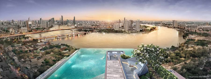 Sale DownCondoWongwianyai, Charoennakor : Selling down the down payment is very cheap, Flexi River View Charoen Nakhon