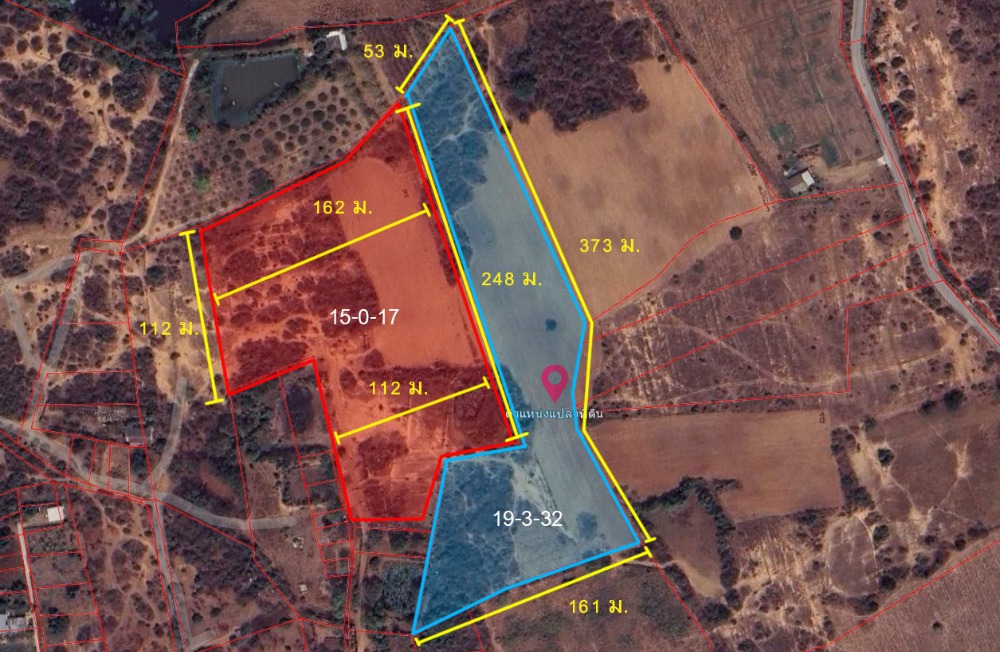 For SaleLandKorat Nakhon Ratchasima : Land for sale, 35 rai, Sung Noen Subdistrict, Sung Noen District, Nakhon Ratchasima