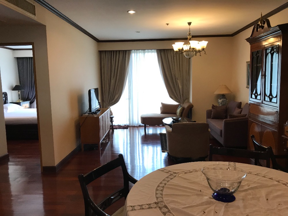 For RentCondoWongwianyai, Charoennakor : 📣 For rent Ban Chao Phraya Condo, very large room, ready to move in 🔥