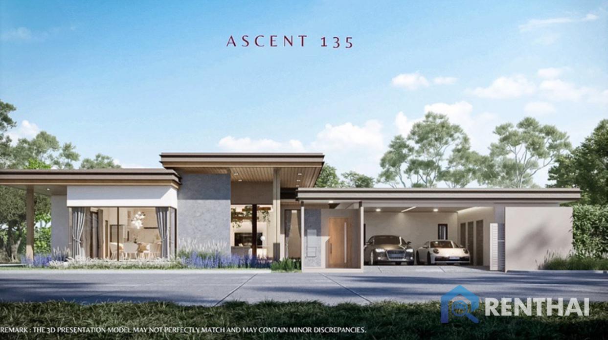 ขายบ้านพัทยา บางแสน ชลบุรี สัตหีบ : สำหรับ ขาย บ้าน 3 ห้องนอน ที่ Ascent by Baan Pattaya