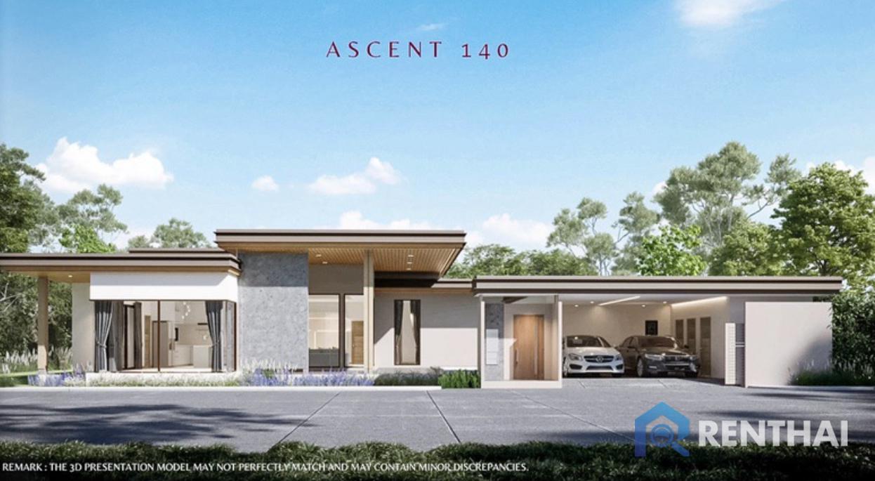 ขายบ้านพัทยา บางแสน ชลบุรี สัตหีบ : สำหรับ ขาย บ้าน 3 ห้องนอน ที่ Ascent by Baan Pattaya